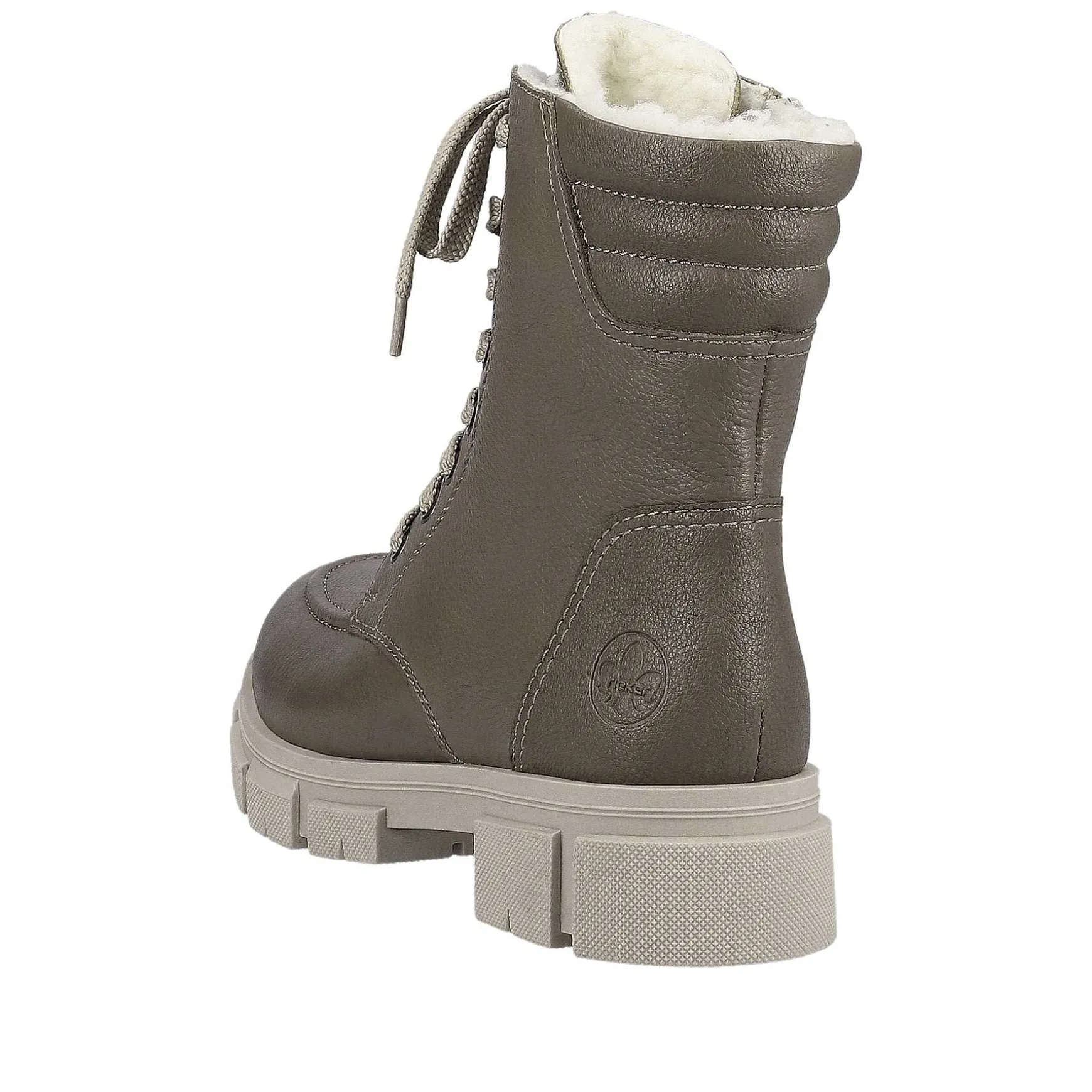 Rieker Women'S Biker Boots Granite Gray