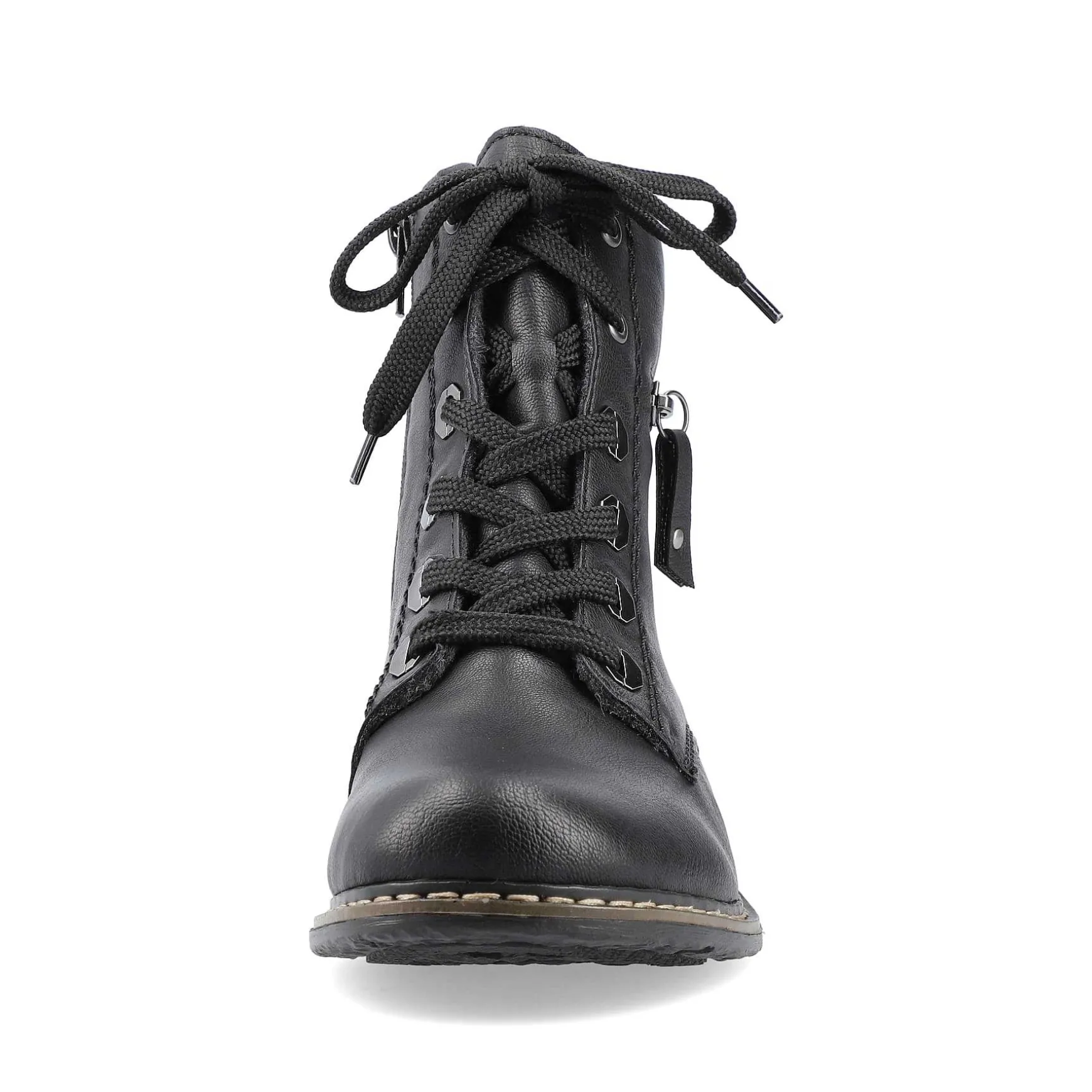 Rieker Women'S Biker Boots Jet Black