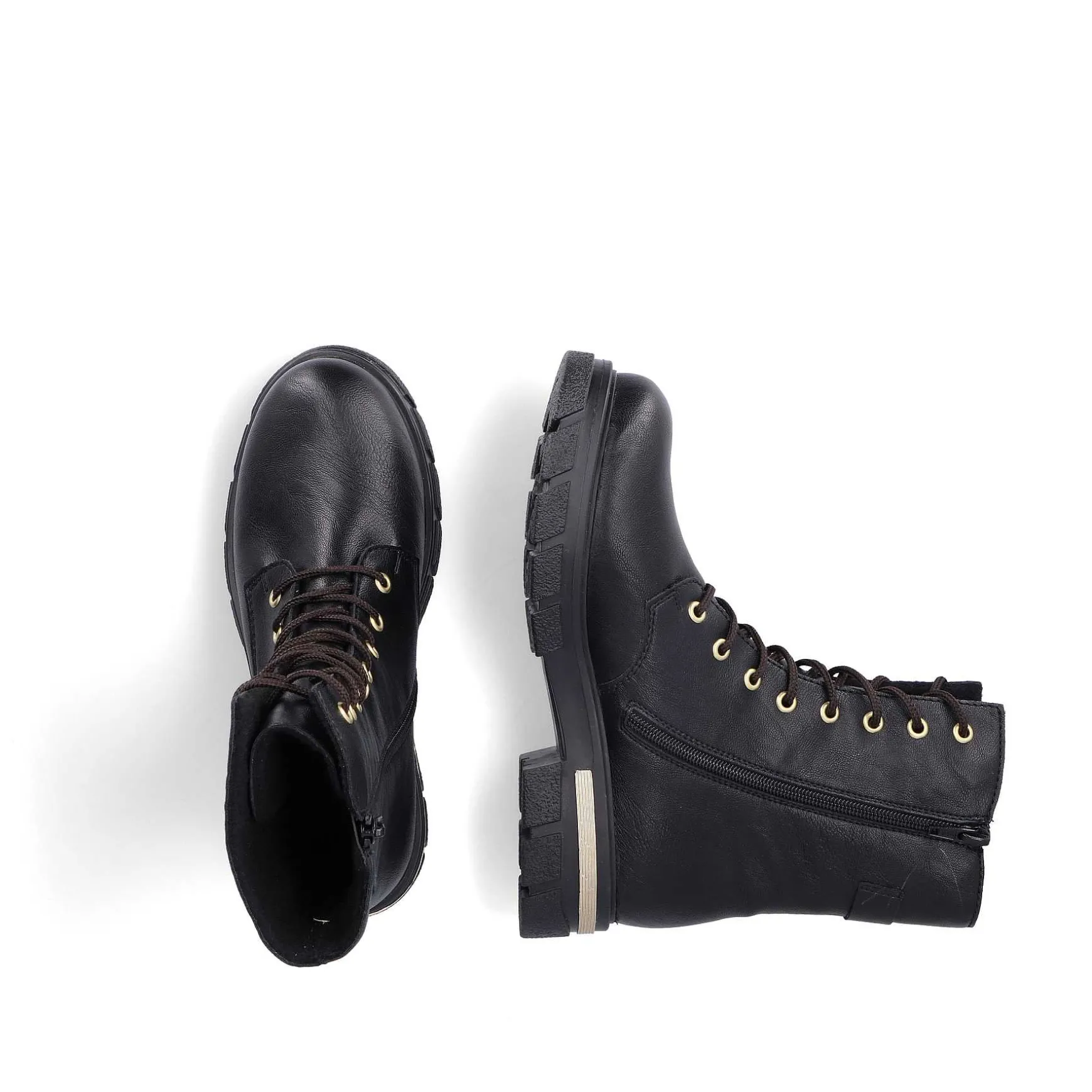 Rieker Women'S Biker Boots Night Black
