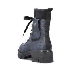 Rieker Women'S Biker Boots Navy Blue