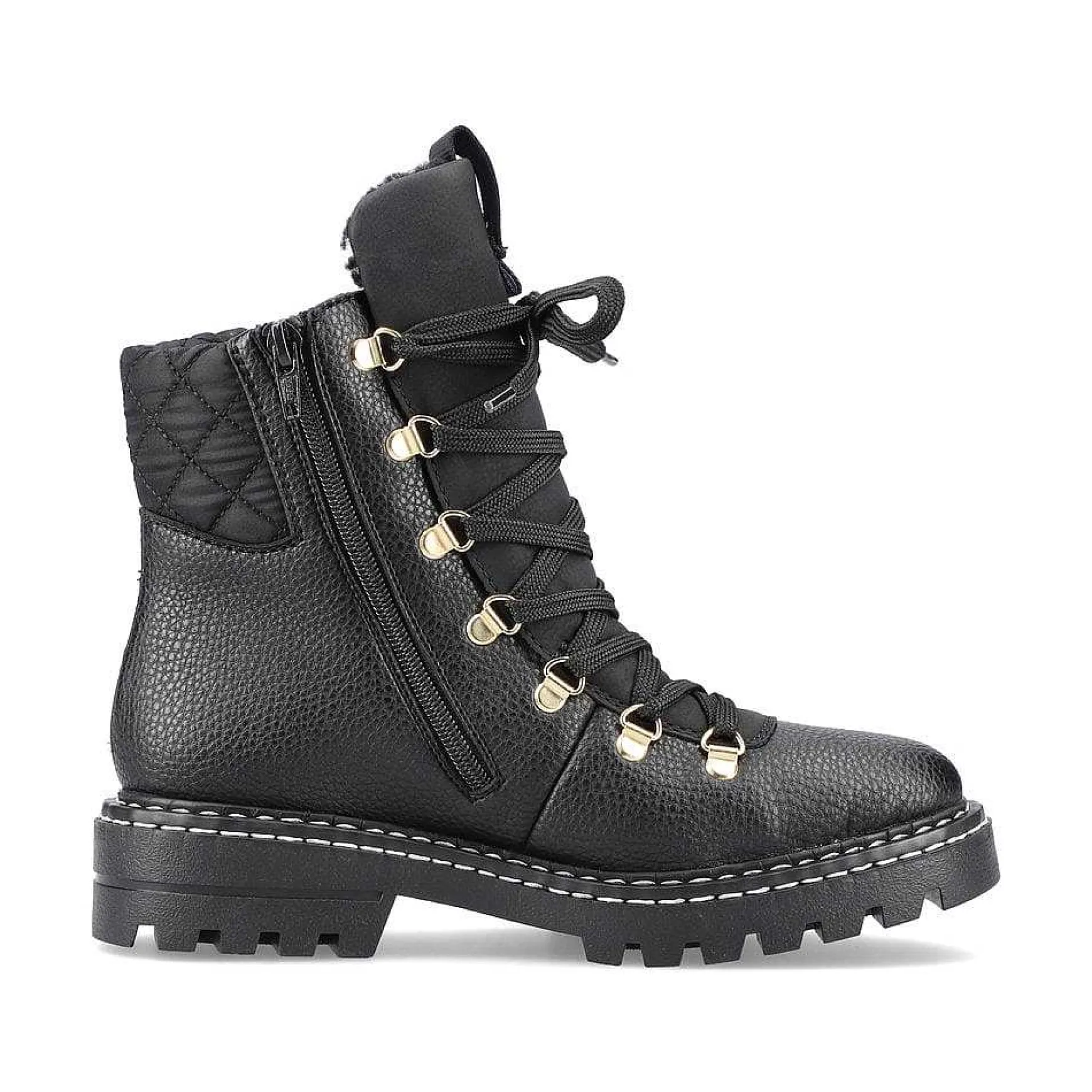 Rieker Women'S Biker Boots Night Black