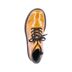 Rieker Women'S Biker Boots Honey Yellow