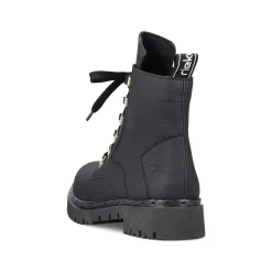 Rieker Women'S Biker Boots Jet Black