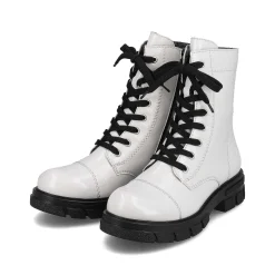 Rieker Women'S Biker Boots Pure White