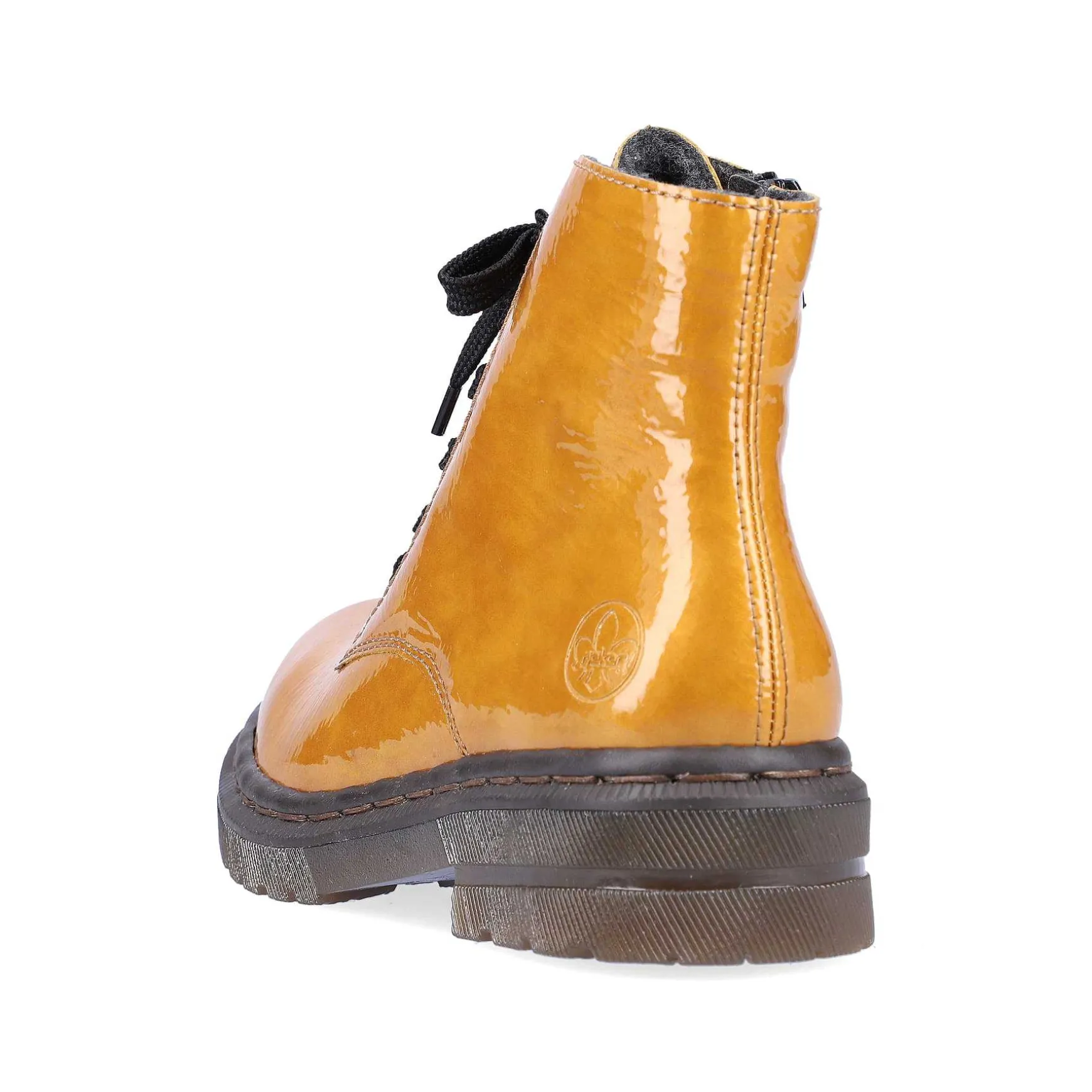 Rieker Women'S Biker Boots Honey Yellow