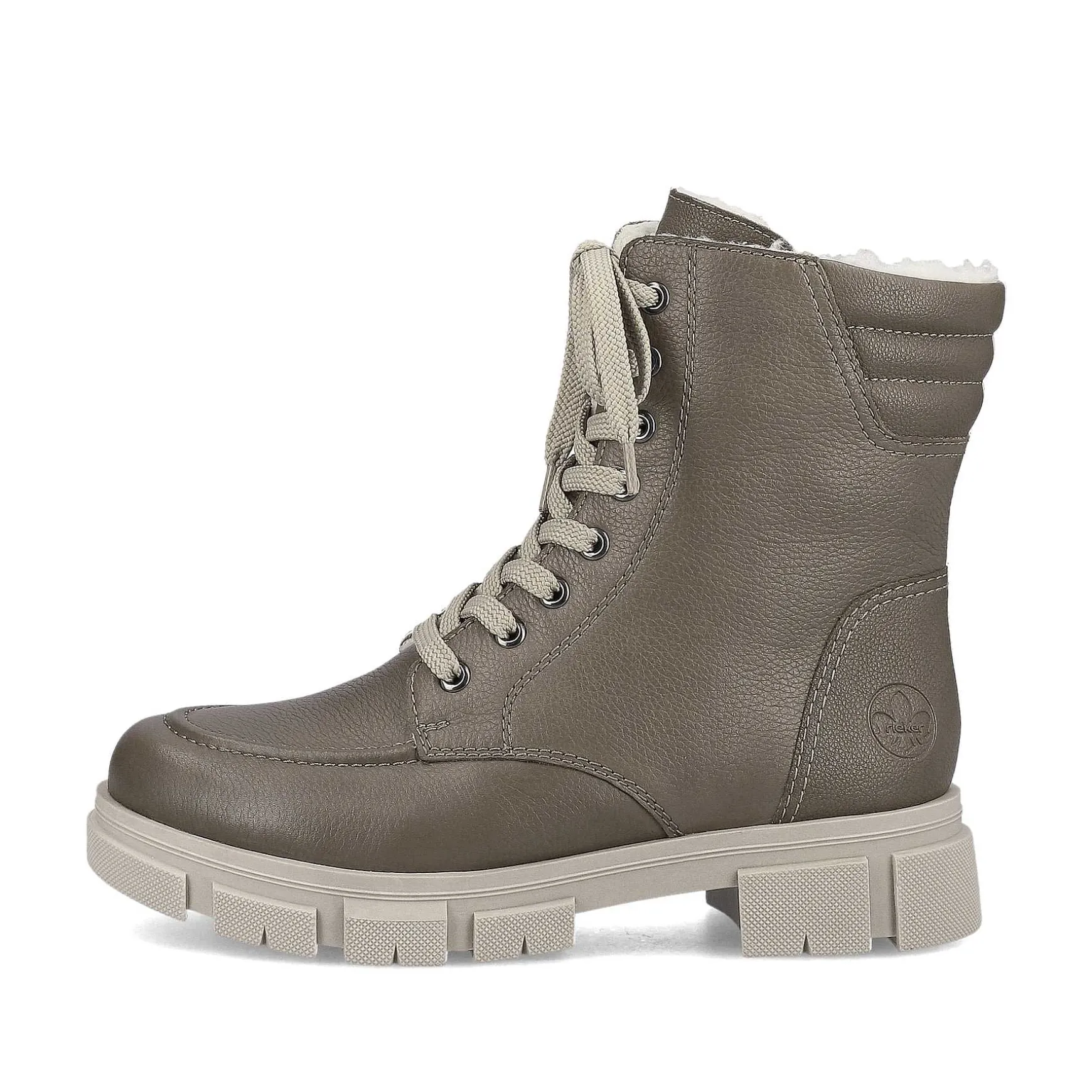 Rieker Women'S Biker Boots Granite Gray