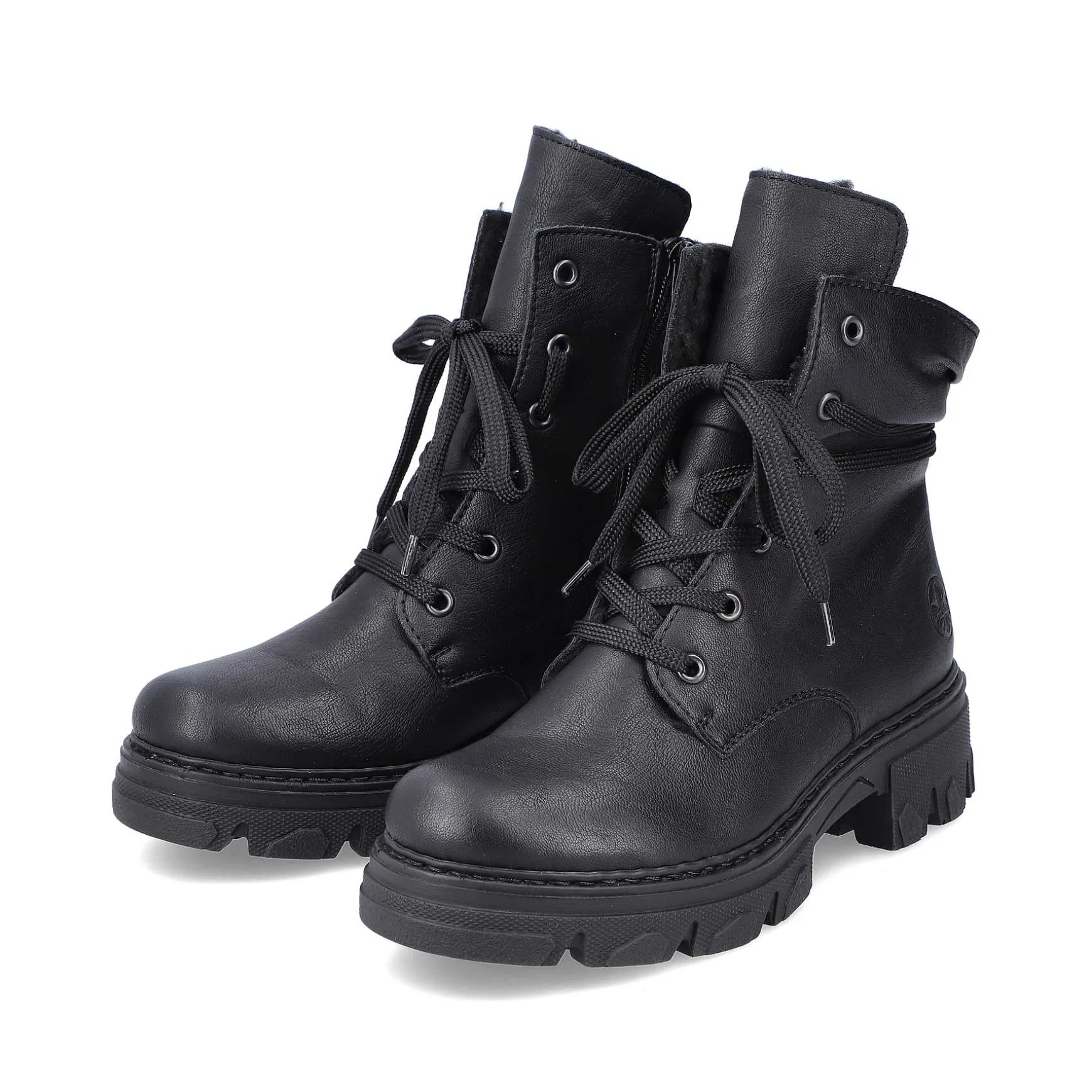 Rieker Women'S Biker Boots Night Black
