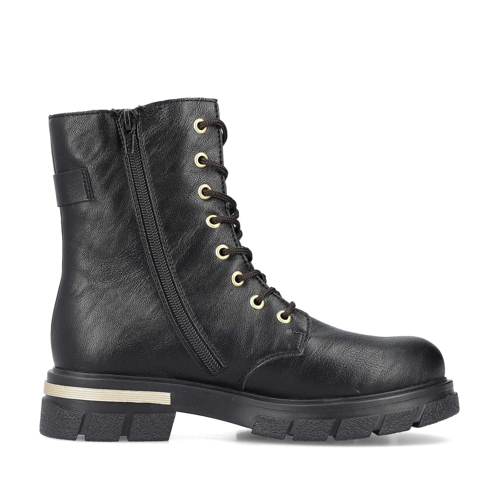 Rieker Women'S Biker Boots Night Black