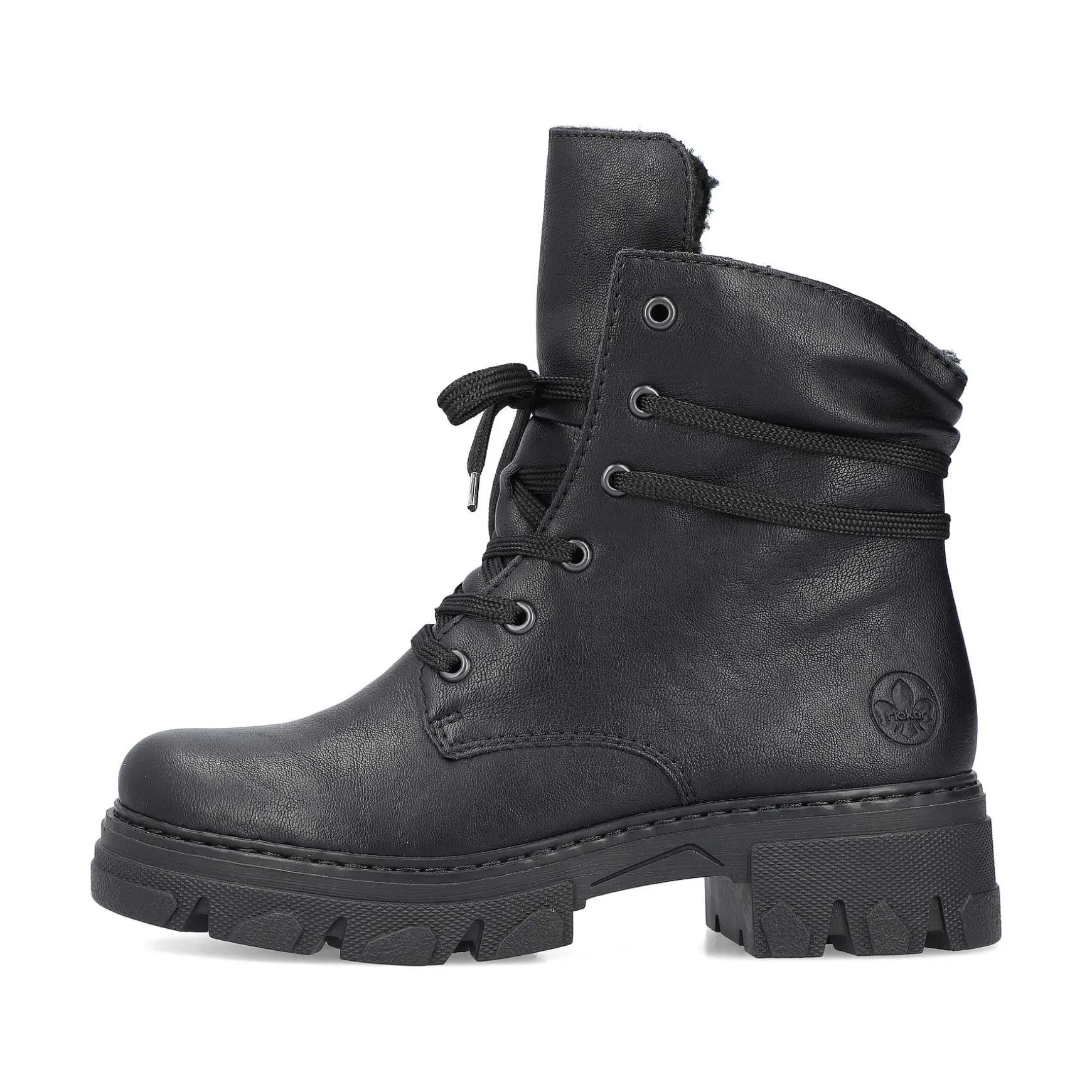 Rieker Women'S Biker Boots Night Black