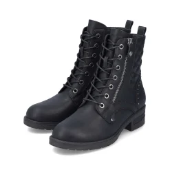 Rieker Women'S Biker Boots Night Black
