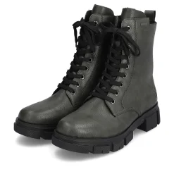Rieker Women'S Biker Boots Granite Gray