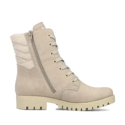 Rieker Women'S Biker Boots Champagne