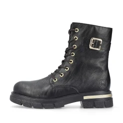 Rieker Women'S Biker Boots Night Black