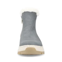 Rieker Women'S Chelsea Boots Grey-Blue-Beige