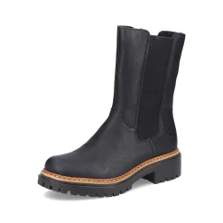 Rieker Women'S Chelsea Boots Night Black