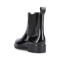 Rieker Women'S Chelsea Boots Glossy Black