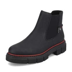 Rieker Women'S Chelsea Boots Jet Black