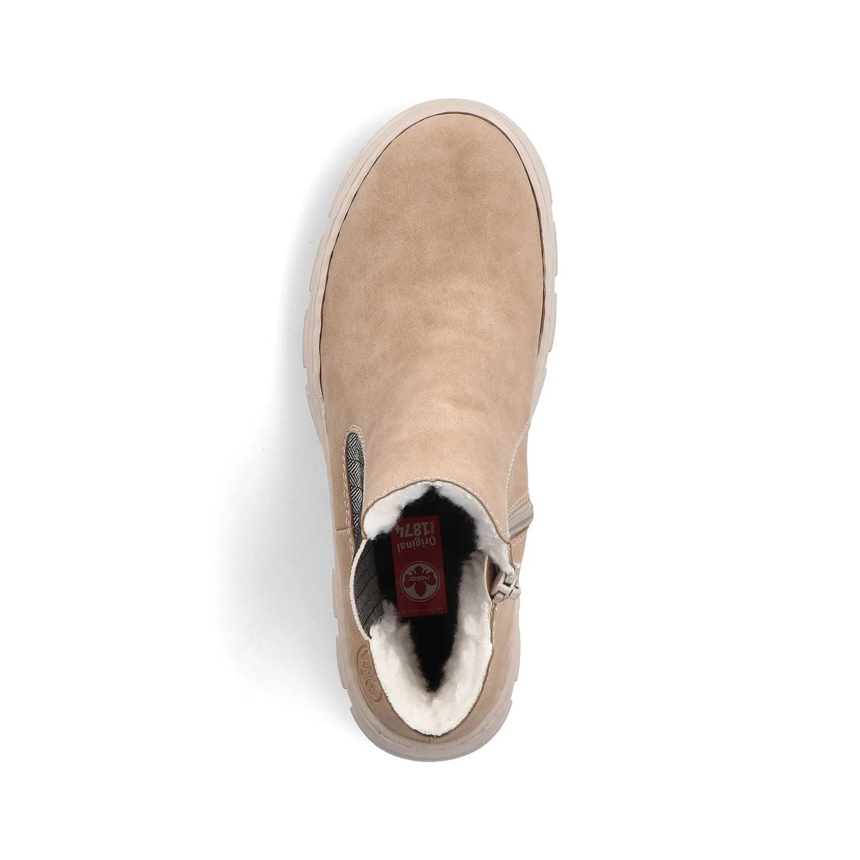 Rieker Women'S Chelsea Boots Champagne