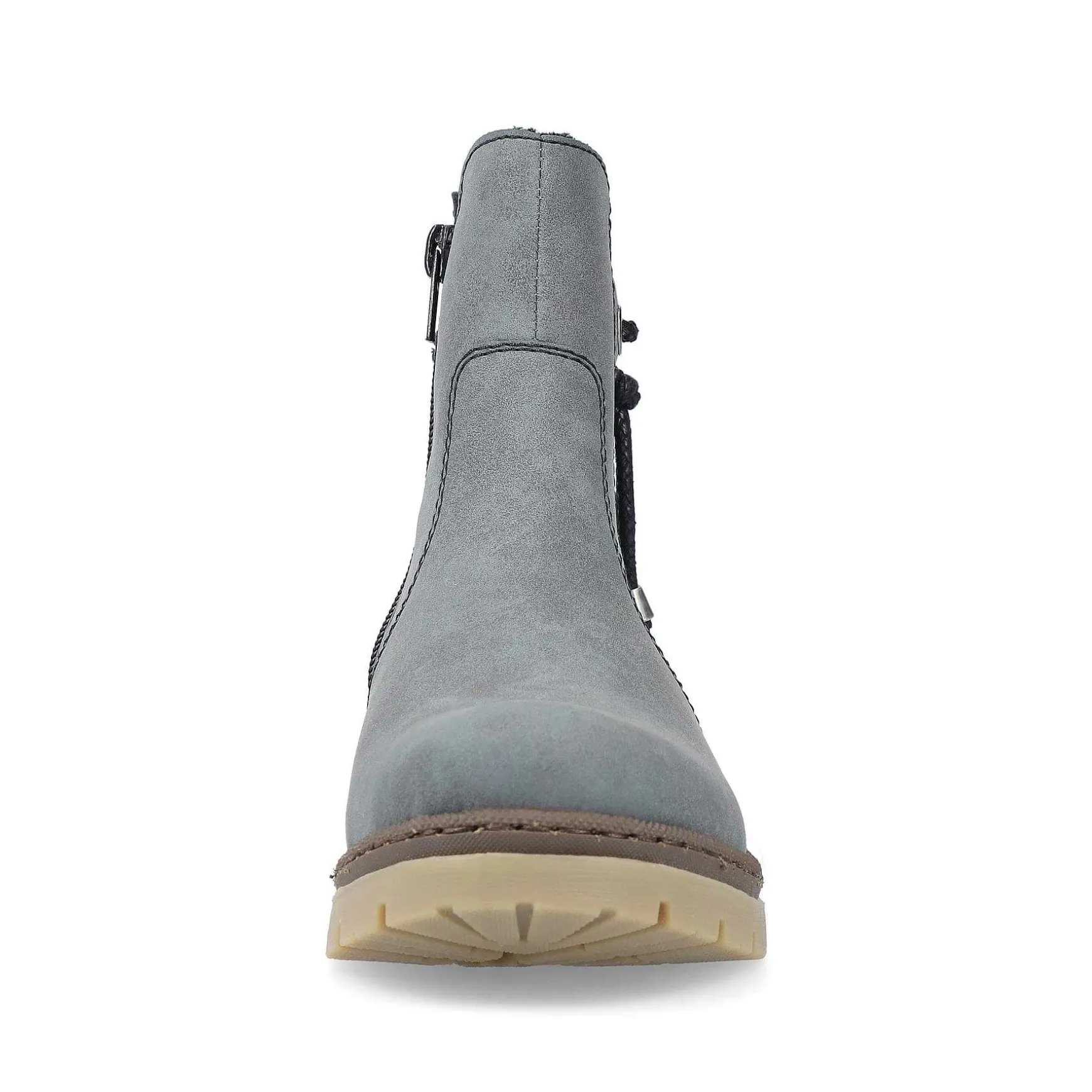 Rieker Women'S Chelsea Boots Grey-Blue-Black