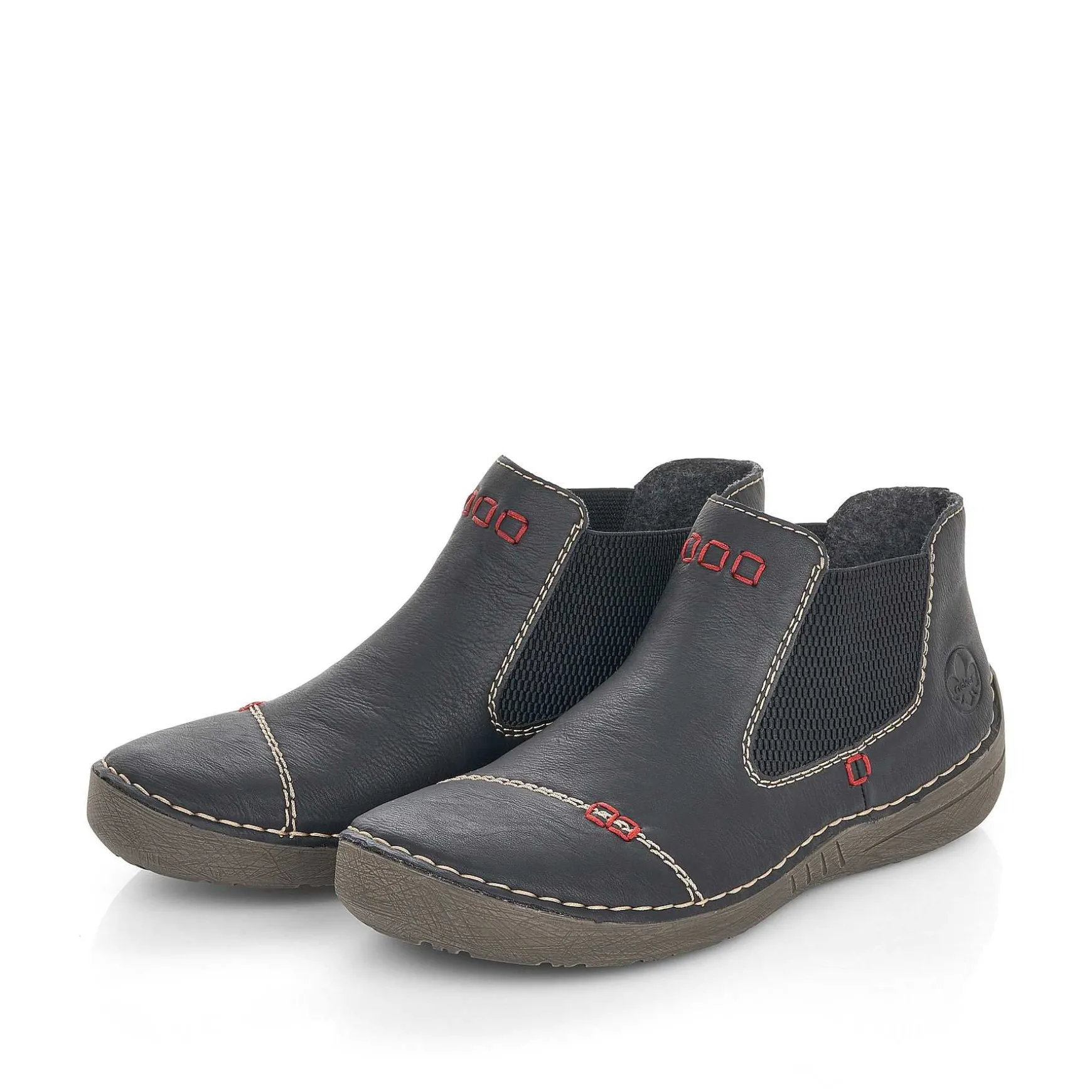 Rieker Women'S Chelsea Boots Jet Black