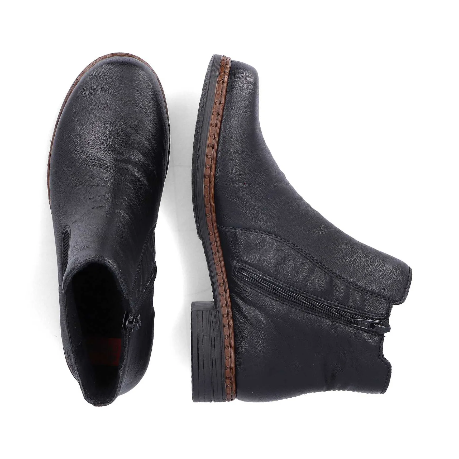 Rieker Women'S Chelsea Boots Night Black