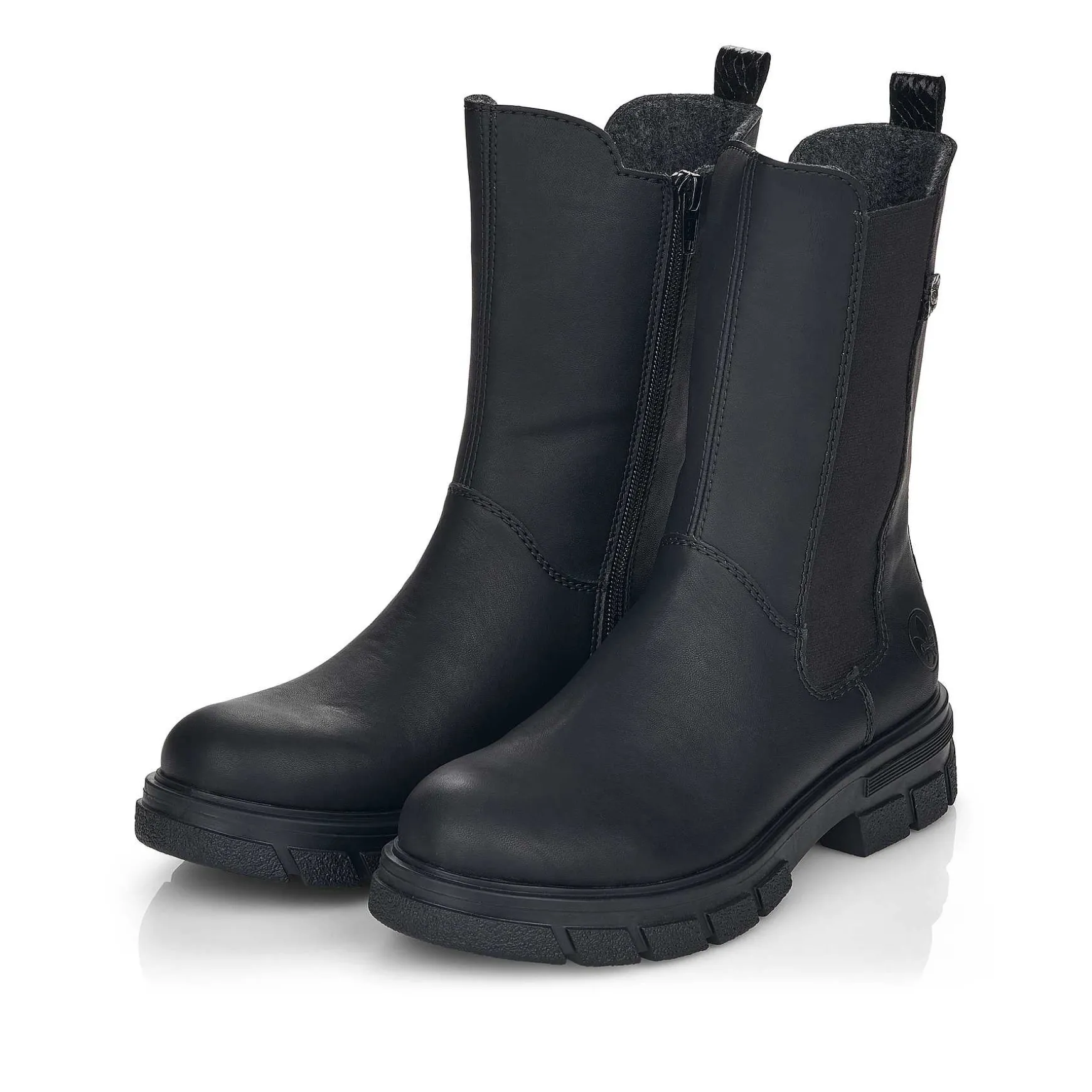 Rieker Women'S Chelsea Boots Jet Black