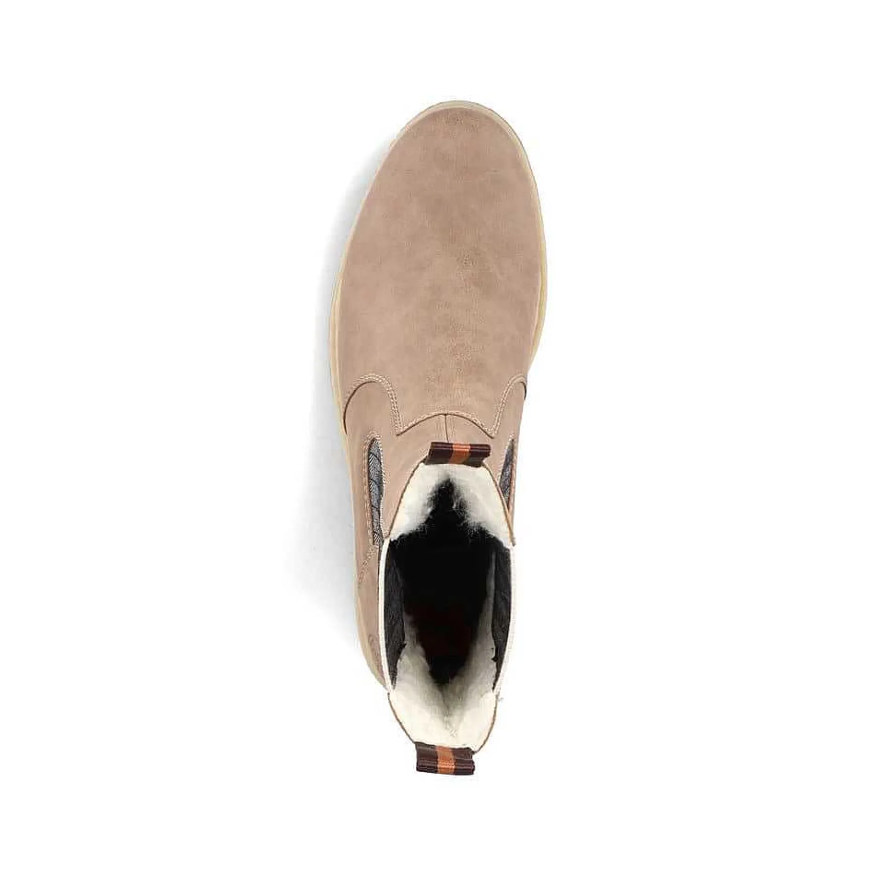 Rieker Women'S Chelsea Boots Brown Beige
