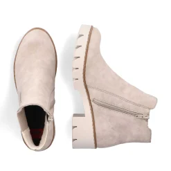 Rieker Women'S Chelsea Boots Sand Beige