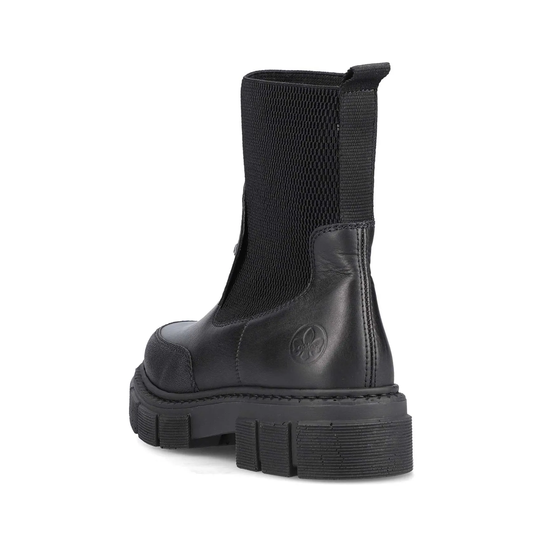 Rieker Women'S Chelsea Boots Jet Black