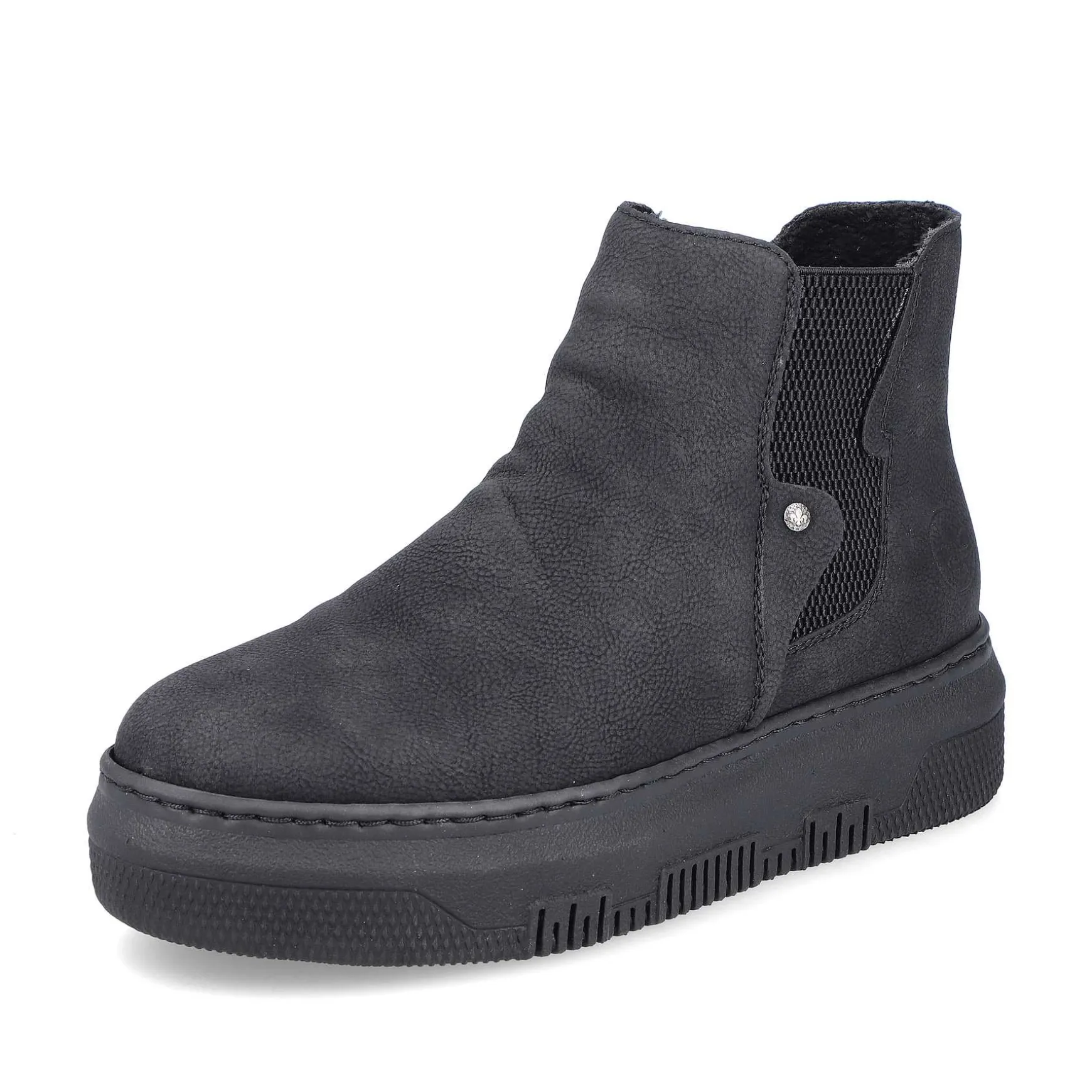 Rieker Women'S Chelsea Boots Jet Black