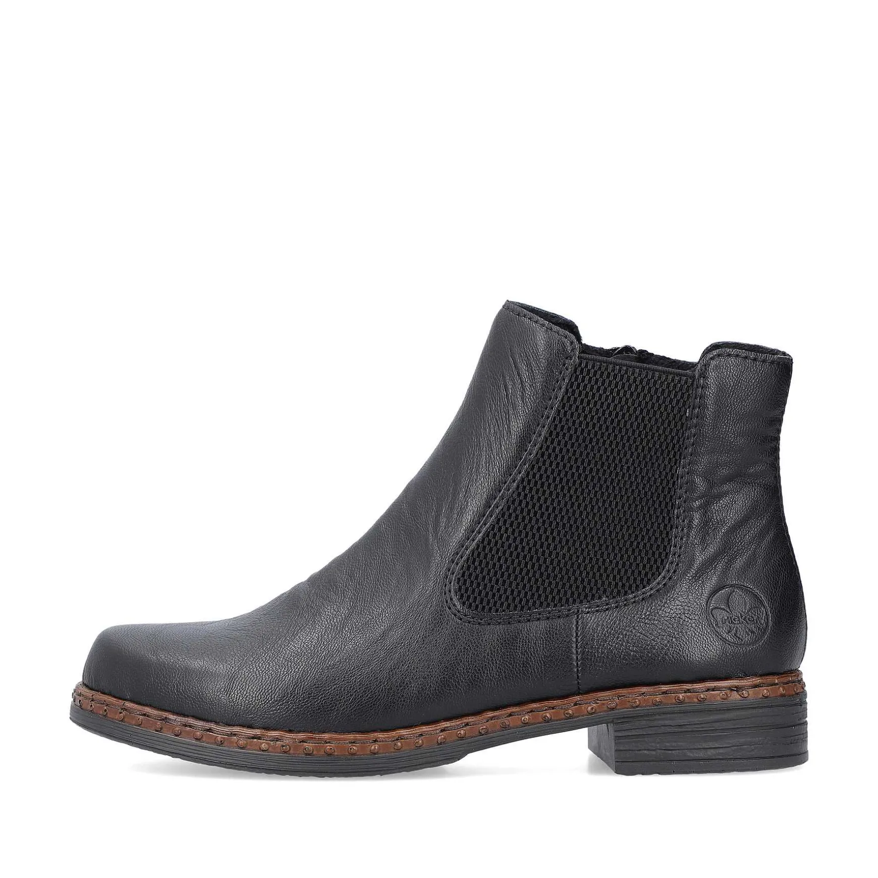 Rieker Women'S Chelsea Boots Night Black
