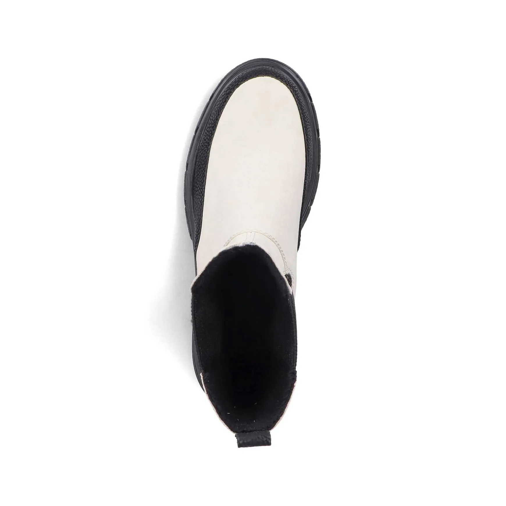 Rieker Women'S Chelsea Boots Cream White
