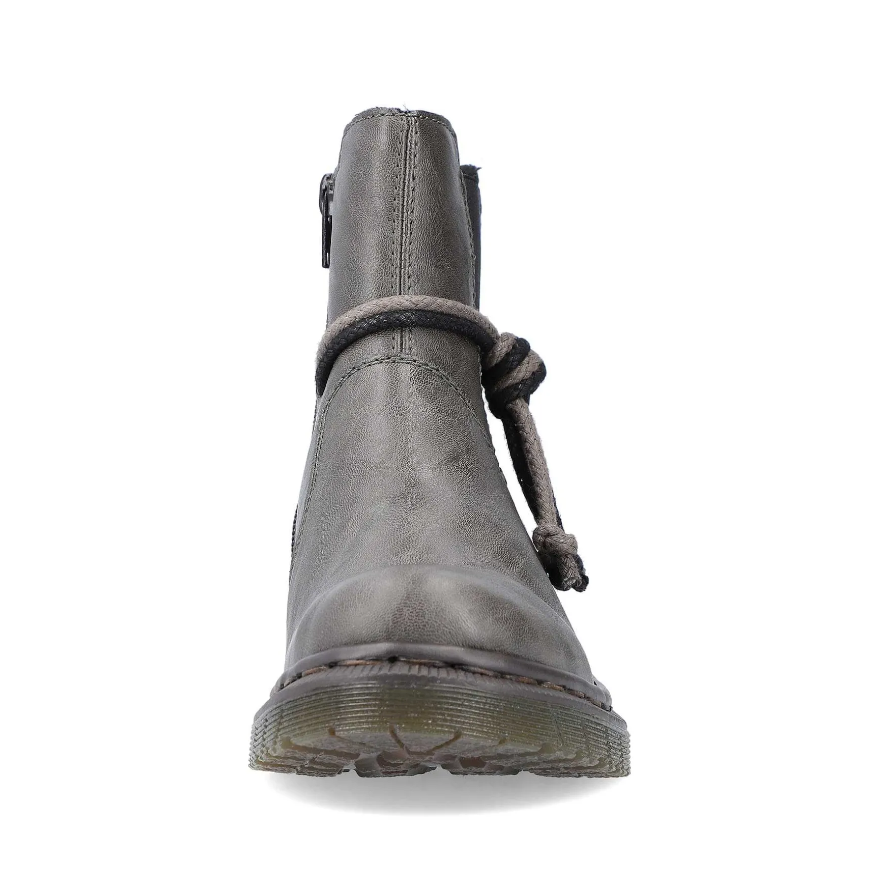 Rieker Women'S Chelsea Boots Silver Gray