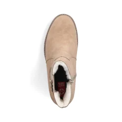 Rieker Women'S Chelsea Boots Brown Beige