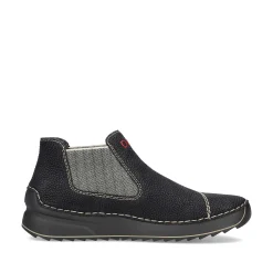 Rieker Women'S Chelsea Boots Asphalt Black-Multi