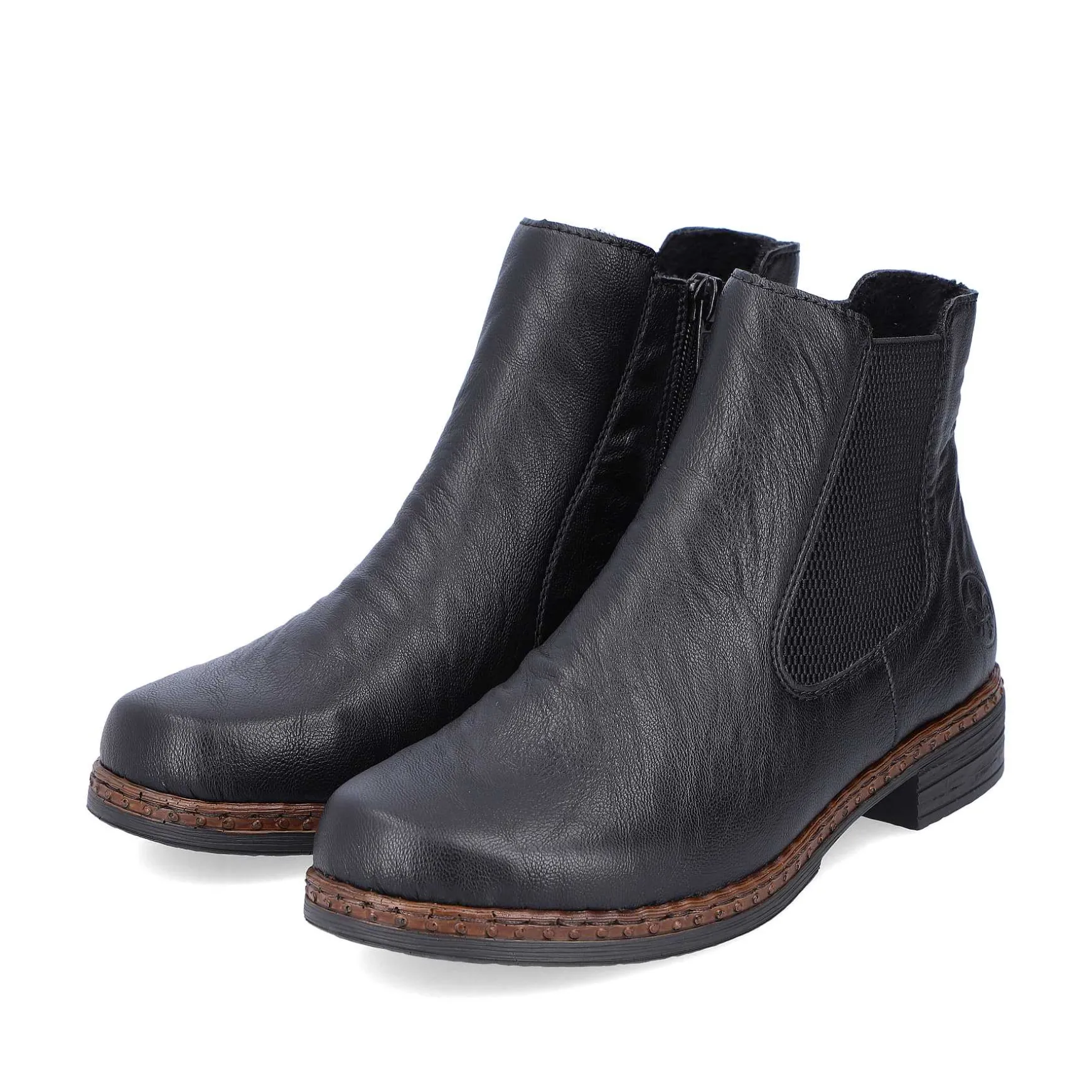 Rieker Women'S Chelsea Boots Night Black