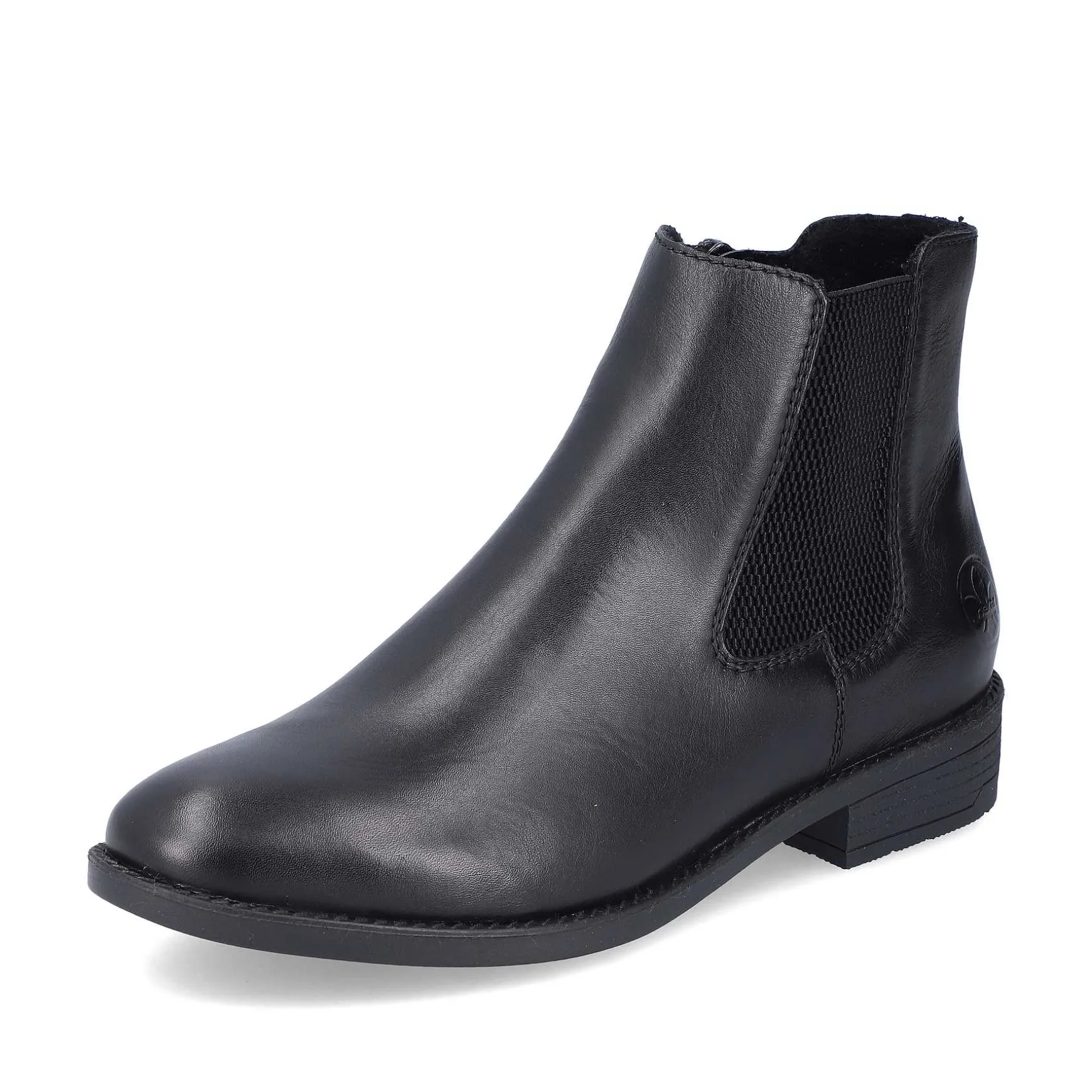 Rieker Women'S Chelsea Boots Jet Black