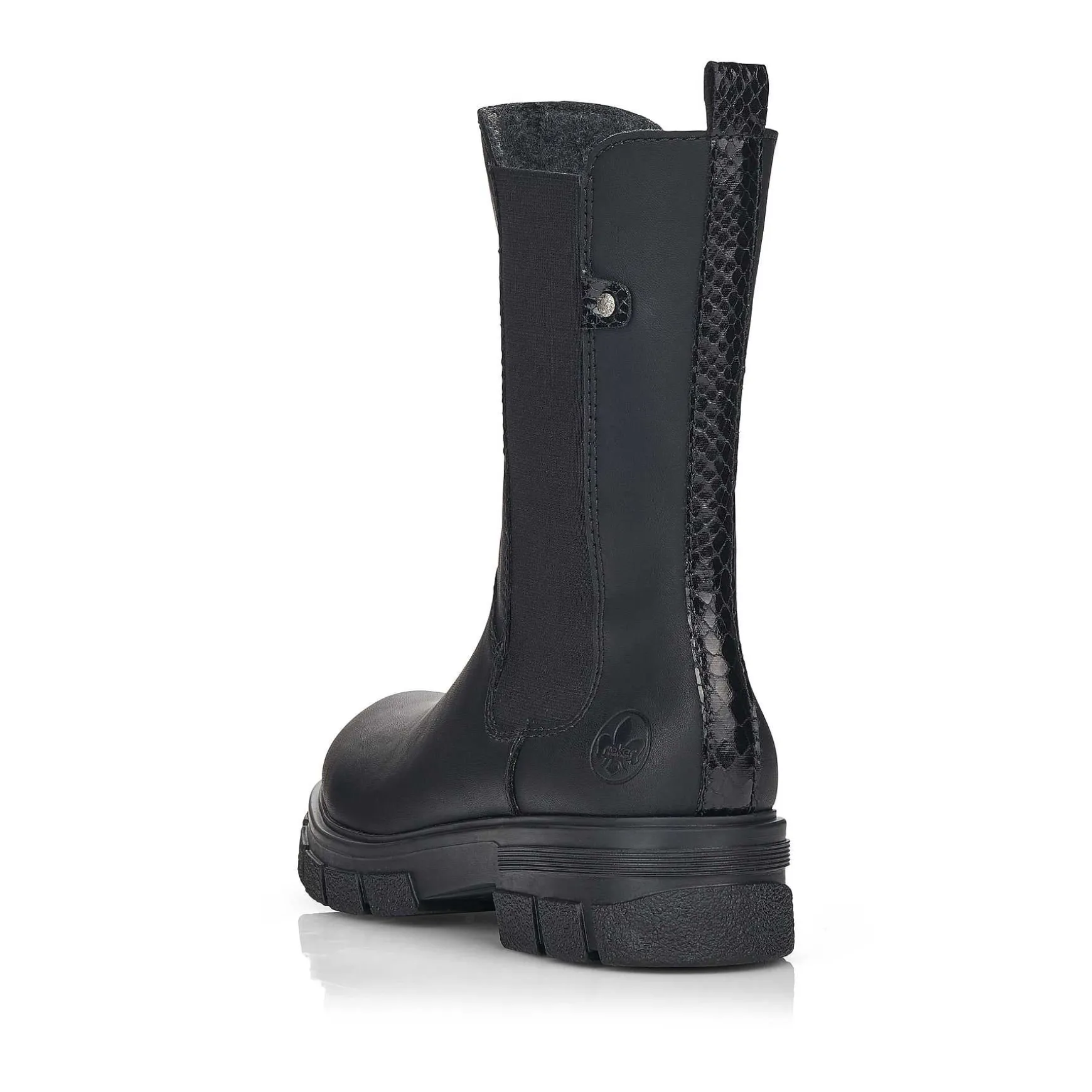 Rieker Women'S Chelsea Boots Jet Black