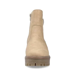 Rieker Women'S Chelsea Boots Brown Beige