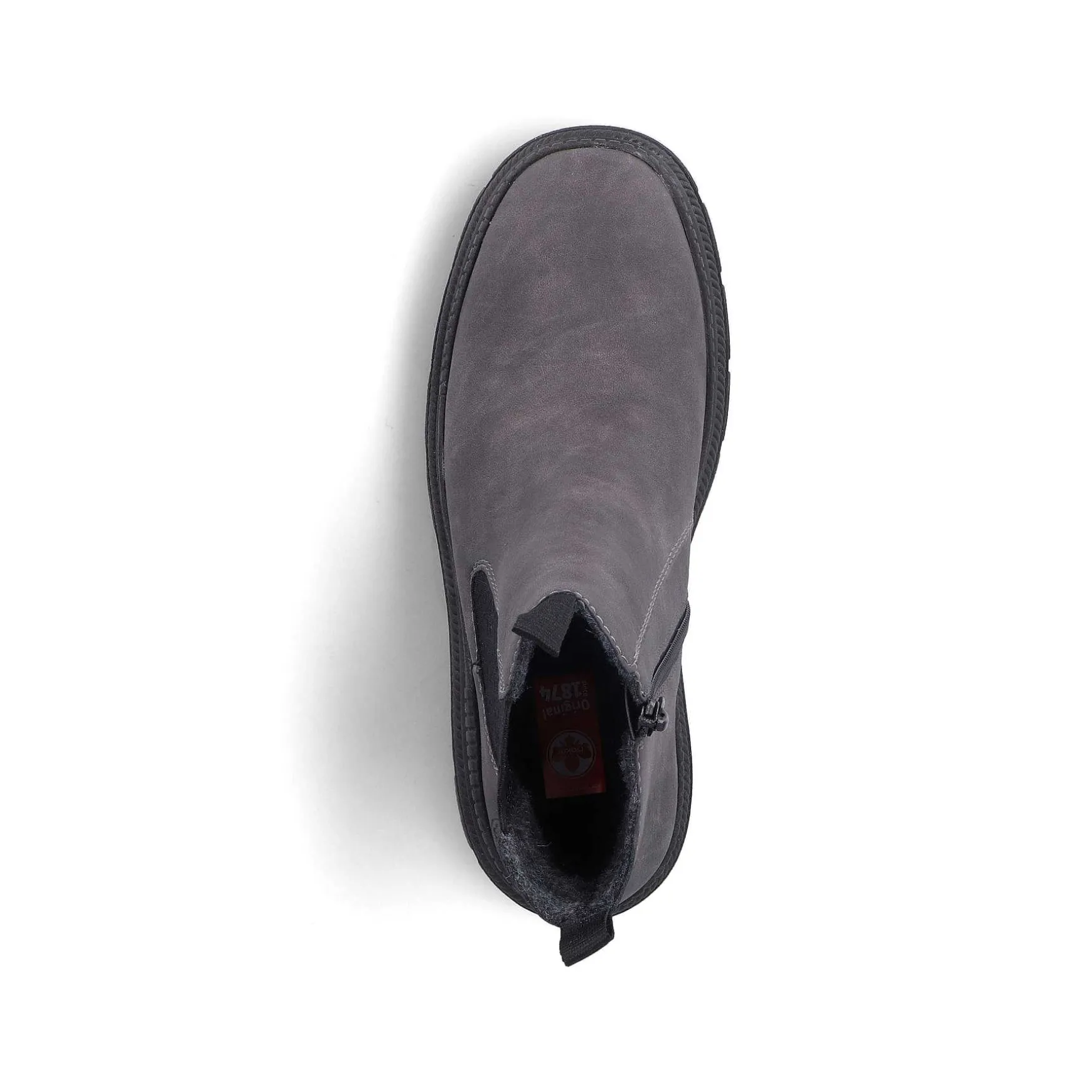 Rieker Women'S Chelsea Boots Granite Gray-Black