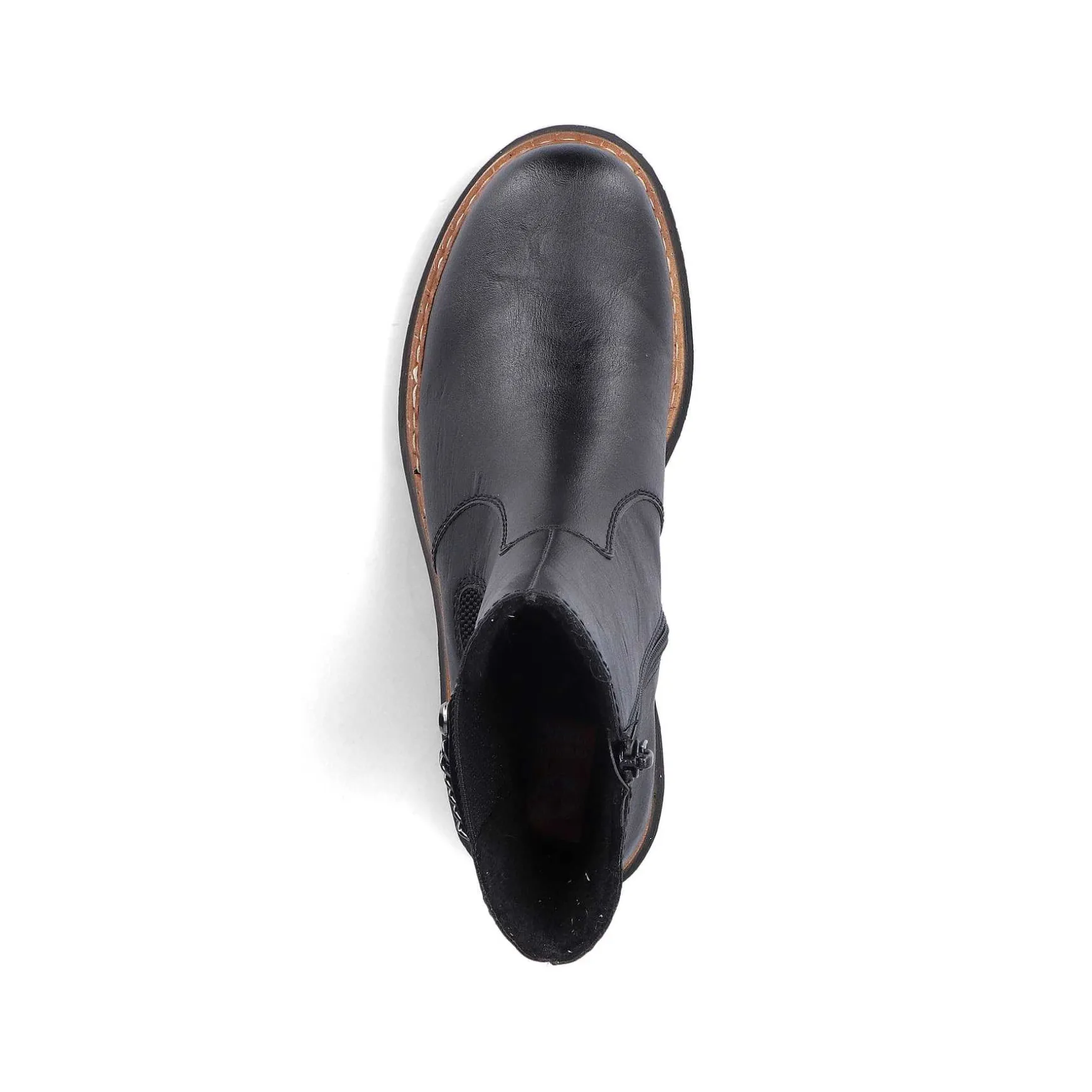 Rieker Women'S Chelsea Boots Asphalt Black