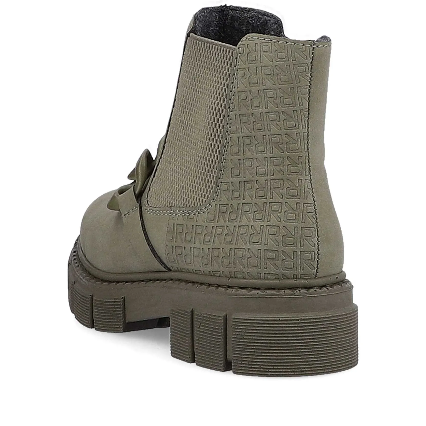 Rieker Women'S Chelsea Boots Army Green