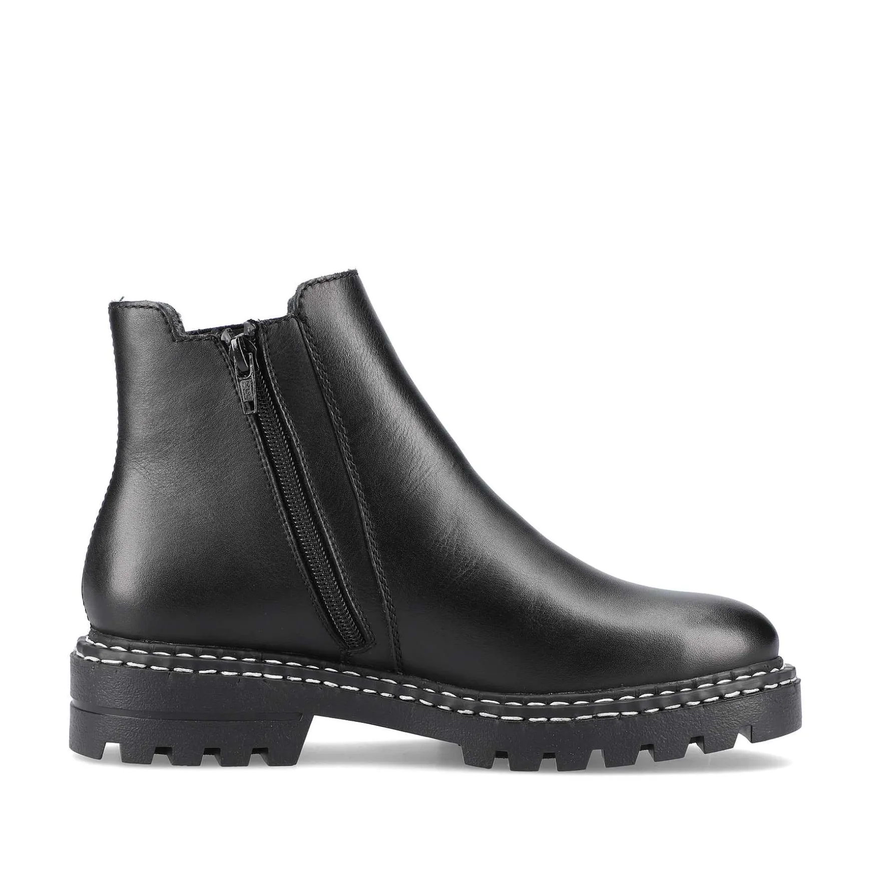 Rieker Women'S Chelsea Boots Jet Black