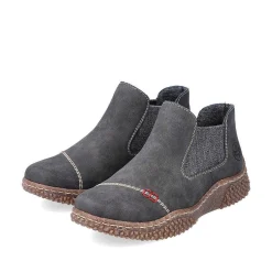 Rieker Women'S Chelsea Boots Anthracite