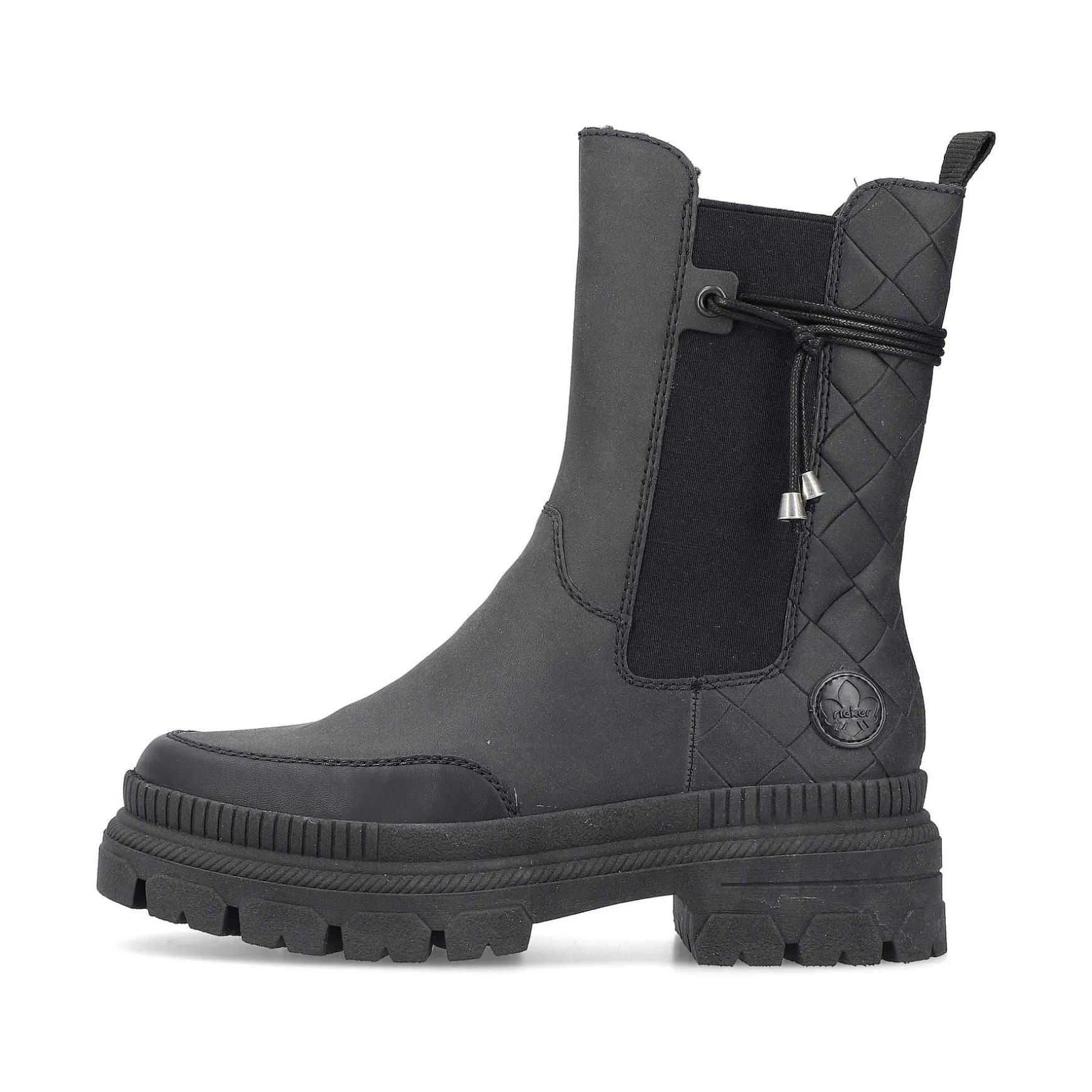 Rieker Women'S Chelsea Boots Night Black