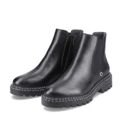Rieker Women'S Chelsea Boots Jet Black