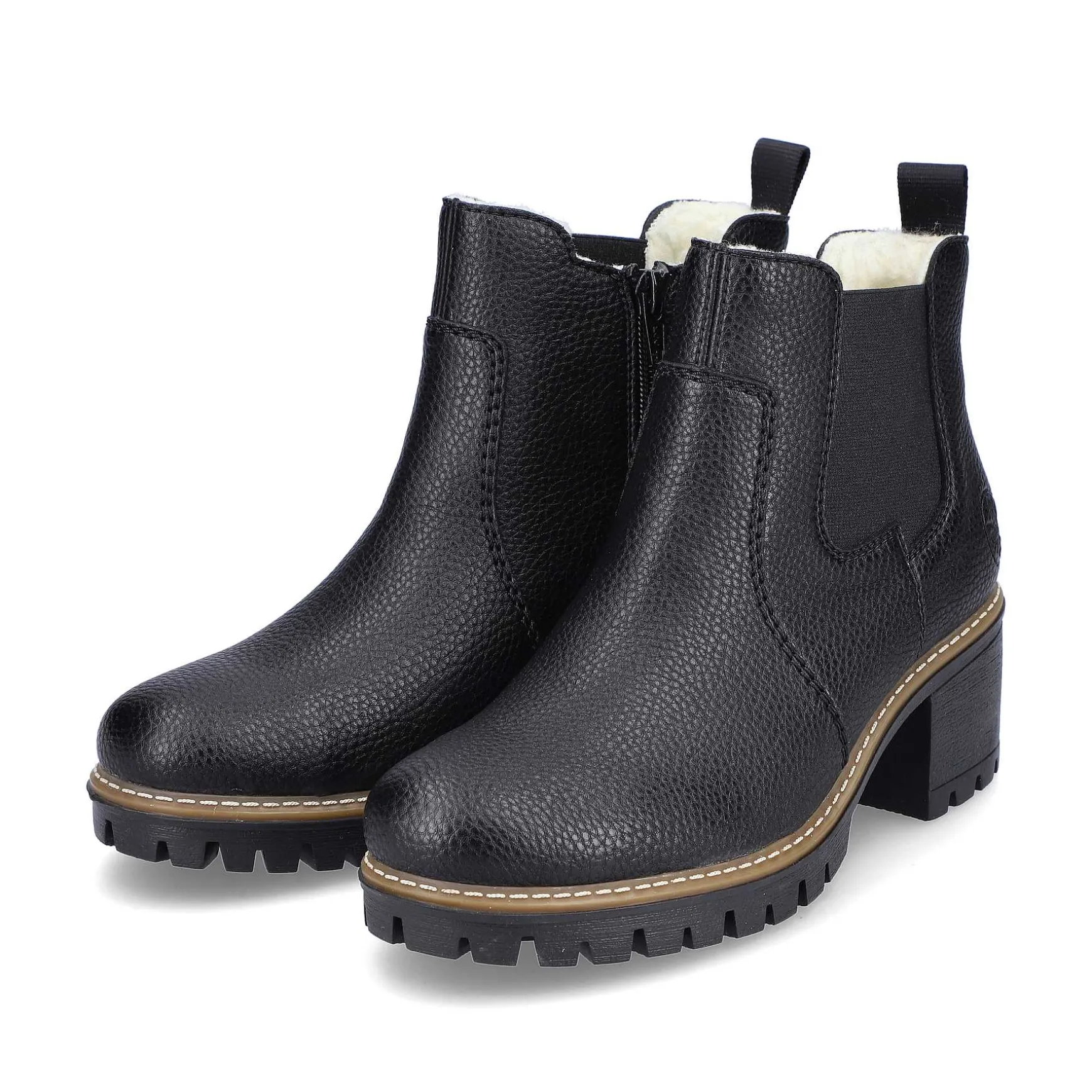 Rieker Women'S Chelsea Boots Night Black