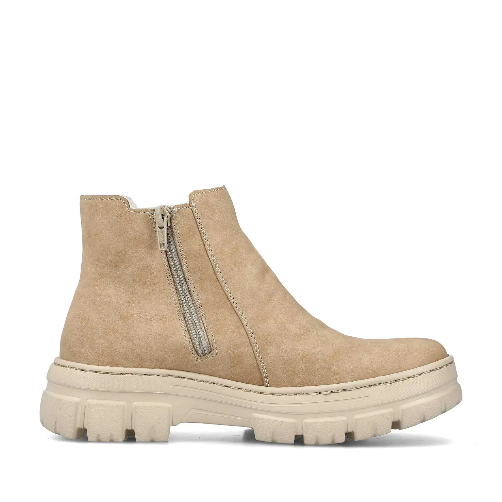Rieker Women'S Chelsea Boots Champagne