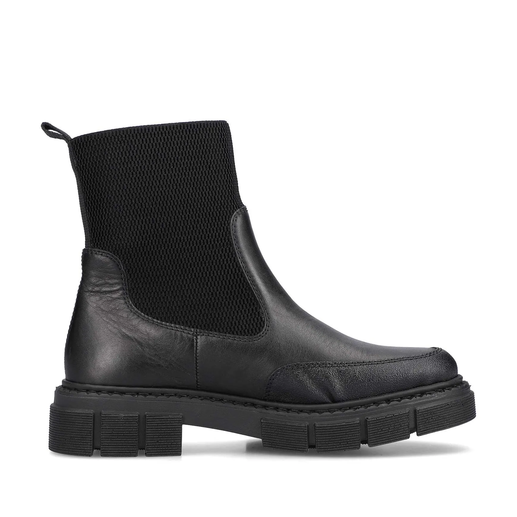Rieker Women'S Chelsea Boots Jet Black