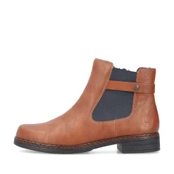 Rieker Women'S Chelsea Boots Fox Brown